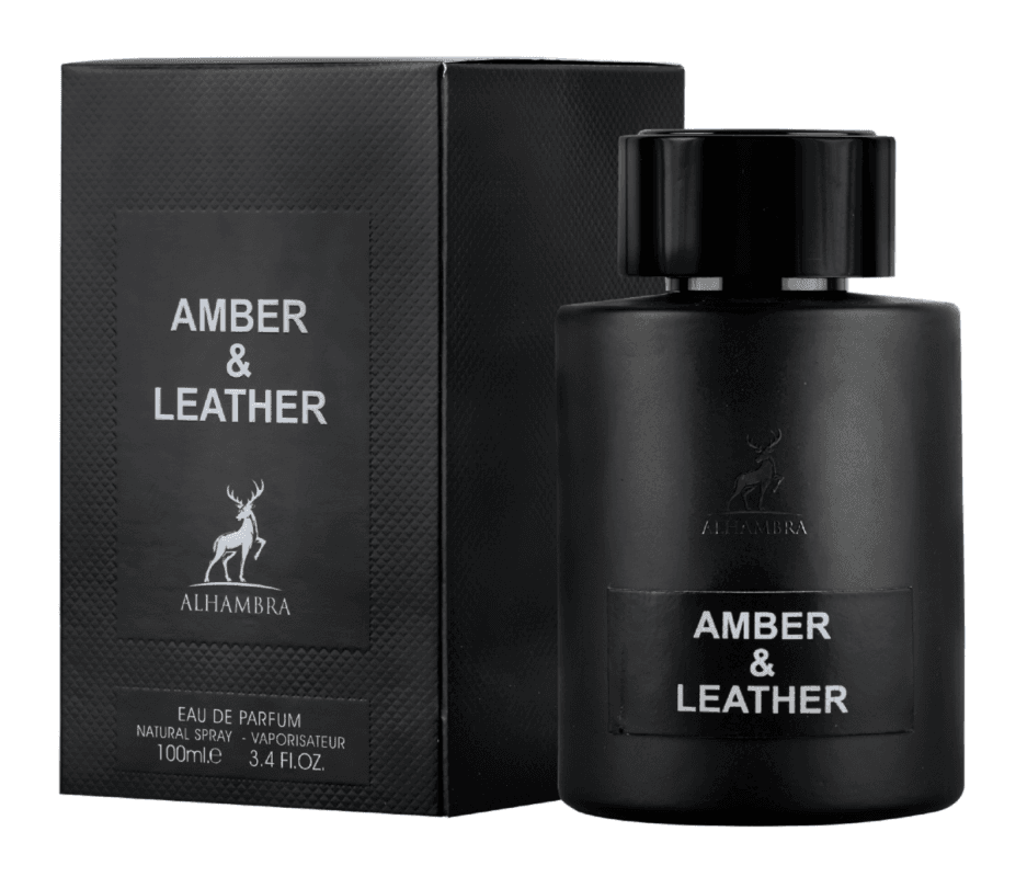 מייסון אל-חמברה אמבר אנד לת'ר - Maison Alhambra Amber & Leather - בושם יוניסקס - 100ml EDP (מקורי)