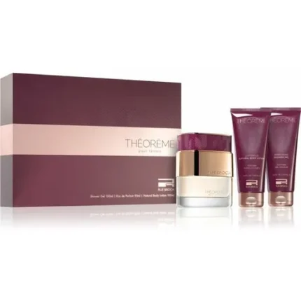 Rue Broca Theoreme Ladies Gift Set (EDP 90ML+Body Lotion 100ML+Shower Gel 100ML)w