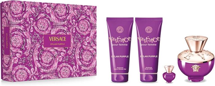 VERSACE DYLAN PURPLE SET 100ML