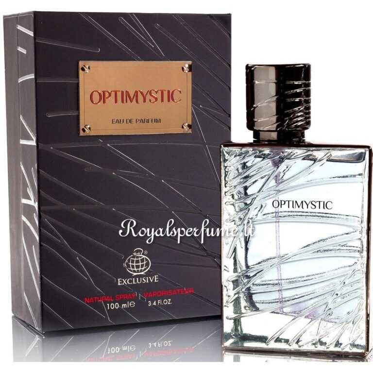פרגרנס וורלד אופטימיסטיק בלאק - Fragrance World Optimystic Black - בושם יוניסקס - 100 מ"ל EDP (מקורי)