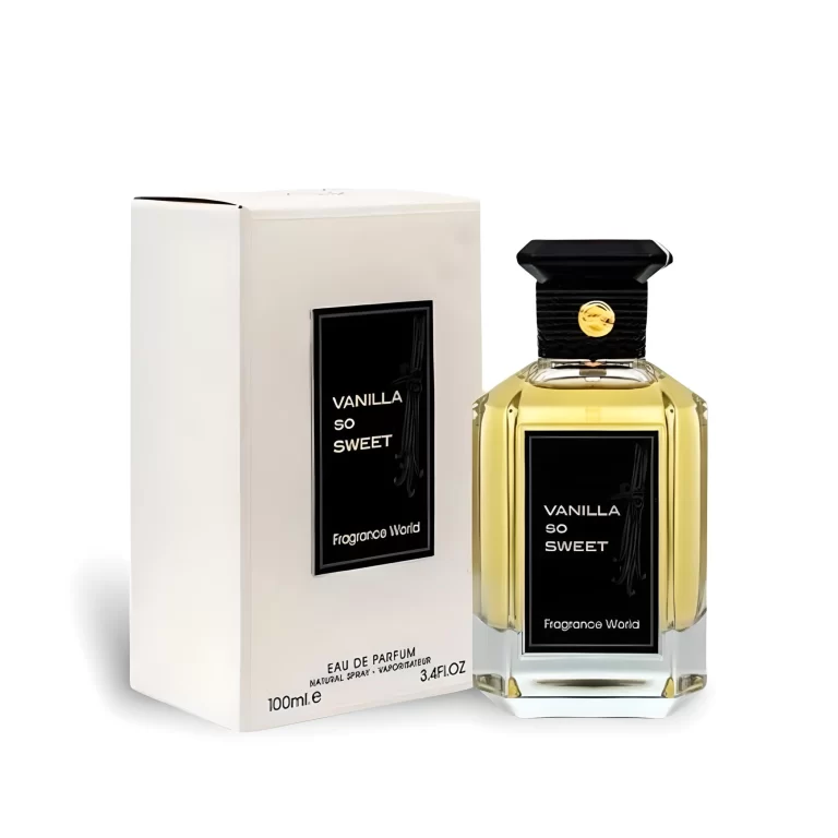 פרגרנס וורלד ונילה סו סוויט - Fragrance World Vanilla So Sweet - בושם לאישה - 100 מ"ל EDP (מקורי)
