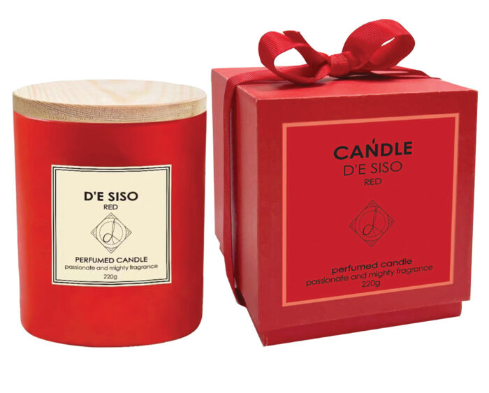 Candle D'e Siso Red 220 Gram