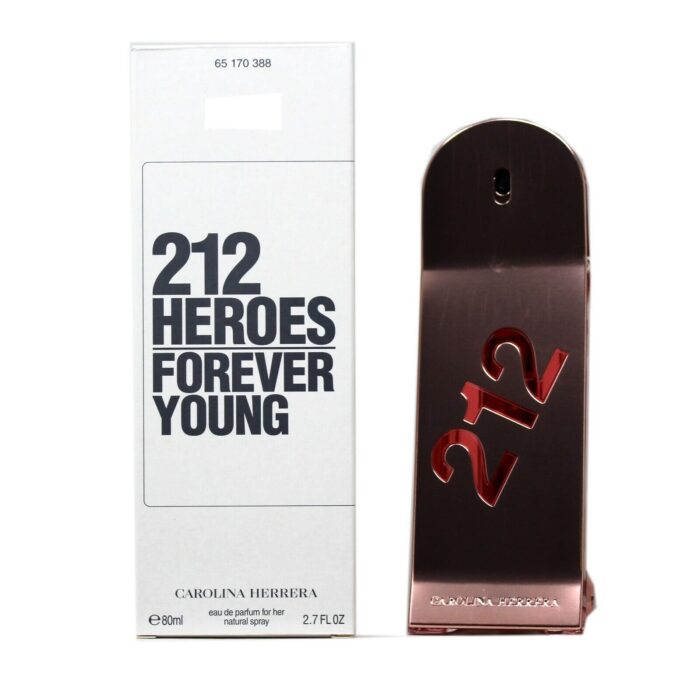 Carolina Herrera 212 Heros Forever Young EDP 80ML TESTER