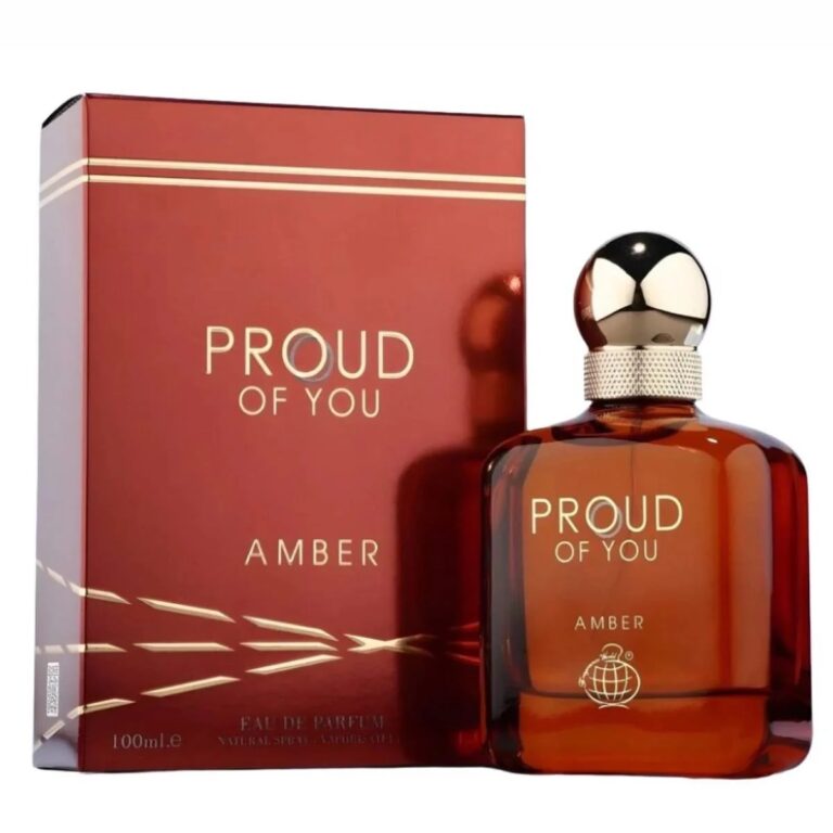 Proud Of You Amber By Fragrance World EDP 100ML