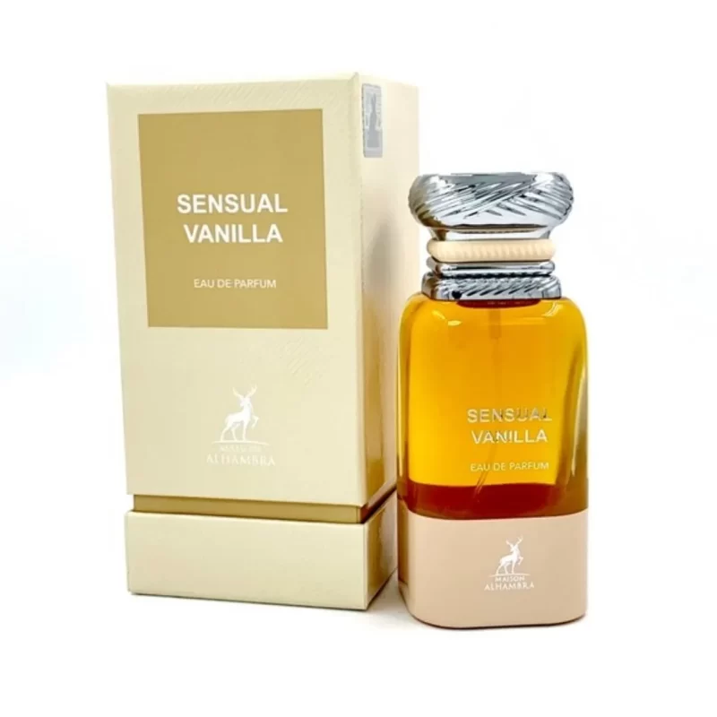 מייסון אלחמברה סנשואל ונילה - Maison Alhambra Sensual Vanilla - בושם לאישה - 100 מ"ל א.ד.פ (מקורי)