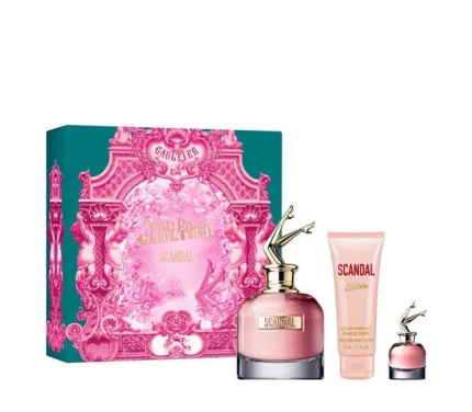 Jean Paul Gaultier Scandal Gift Set (80ML EDP + 6ML +Body Lotion75ml)