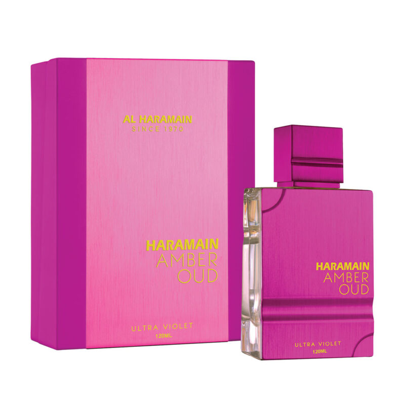 אל חרמיין אמבר אוד אולטרה ויולט - Al Haramain Amber Oud Ultra Violet - בושם לאישה - 120 מ"ל א.ד.פ
