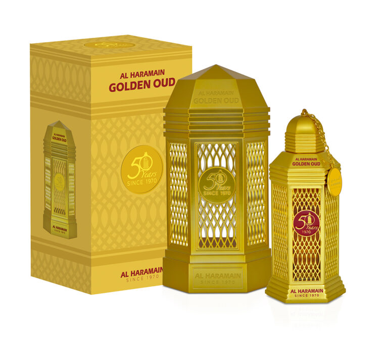 אל חרמיין גולדן עוד - Al Haramain Golden Oud - בושם לאישה - 100 מ"ל או דה פרפיום