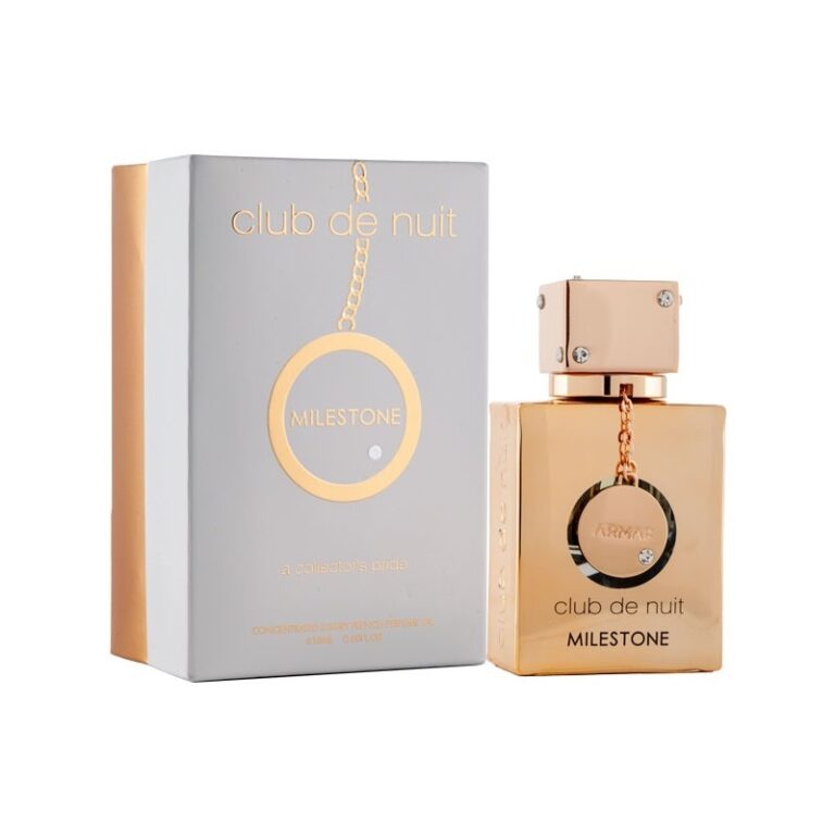 ארמף קלאב דה נואי מיילסטון שמן בושם - Armaf Club De Nuit Milestone Parfum Oil - בושם יוניסקס - 18 מ"ל