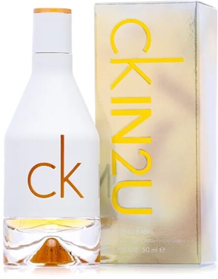 קלווין קליין אין טו יו - Ck In2u - בושם לאישה - 50 מ"ל אדט (מקורי)