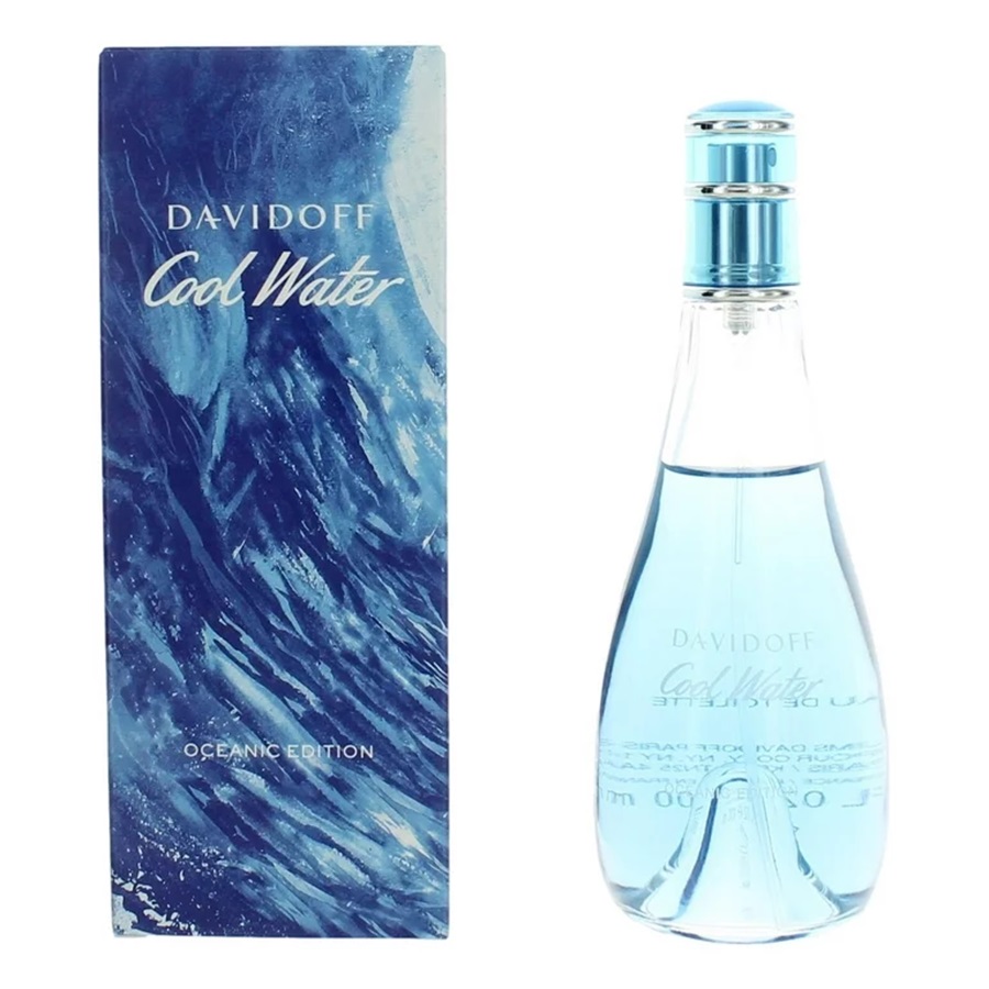 דוידוף קול ווטר אושיאניק אדישן - Davidoff Cool Water Oceanic Edition - בושם לאישה - 100 מ"ל אדט (מקורי)