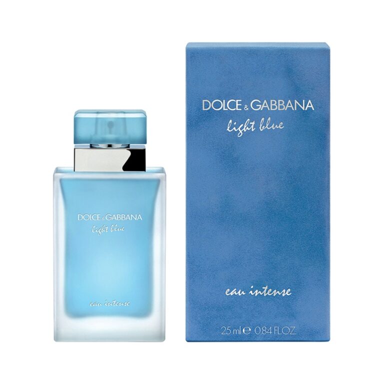 דולצ'ה וגבאנה לייט בלו או אינטנס - Dolce&Gabbana Light Blue Eau Intense - בושם לאישה - 25 מ"ל EDP (מקורי)