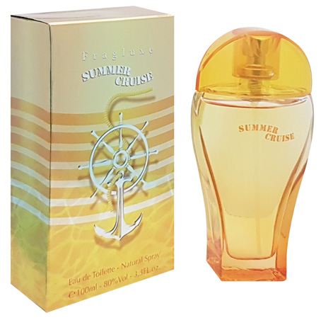 Fragluxe-Summer-Cruise-Edt-100-Ml פרגלוקס סאמר קרוז - Fragluxe Summer Cruise - בושם יוניסקס - 100 מ"ל א.ד.ט (מקורי)