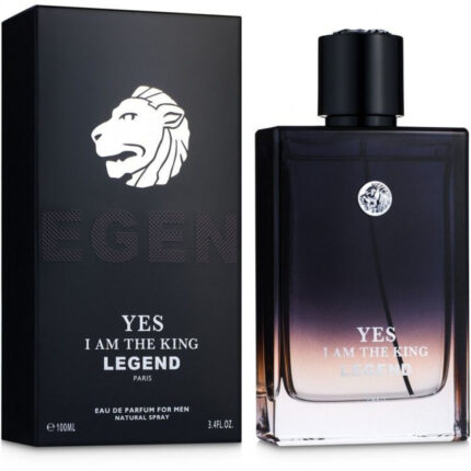 ג'פרליס יס איי אם דה קינג לג'נד - Geparlys Yes I Am The King Legend - בושם לגבר - 100 מ"ל או דה פרפיום