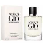ג'ורג'יו ארמני אקווה די ג'יו ריפיל - Giorgio Armani Acqua Di Gio Refillable - בושם לגבר - 75 מ"ל EDP
