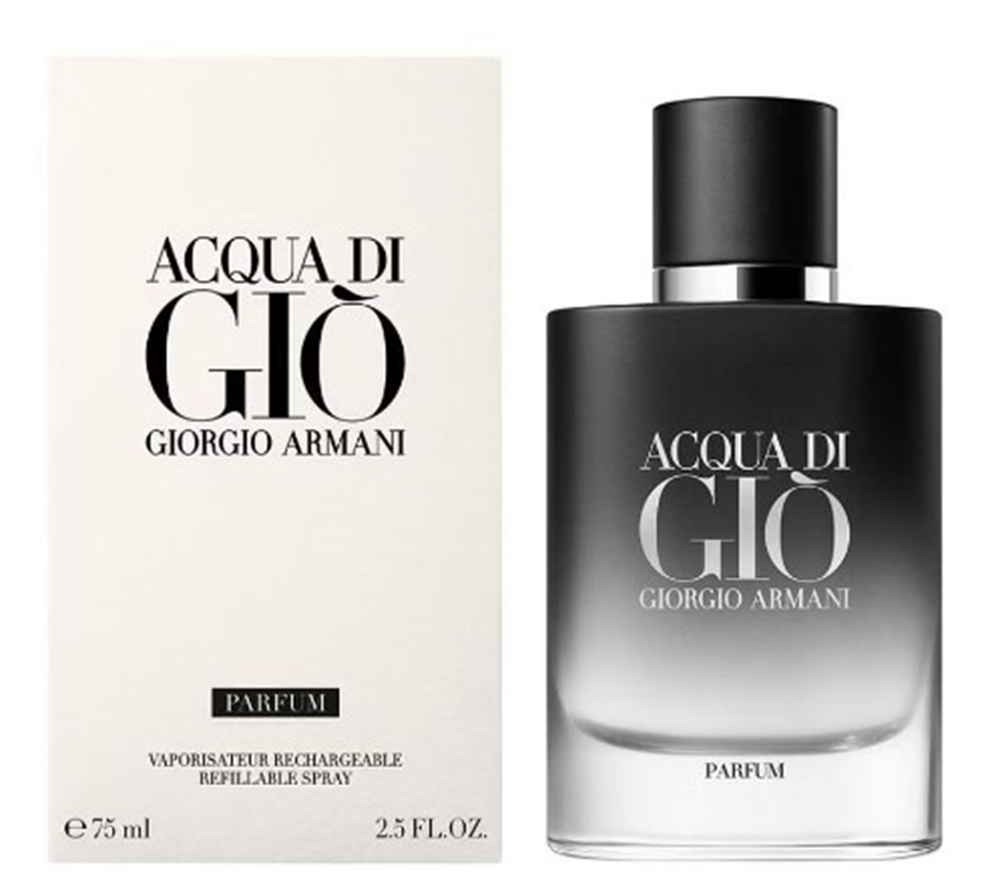 ג'ורג'יו ארמני אקווה די ג'יו פרפיום - Giorgio Armani Acqua Di Gio Parfum - בושם לגבר - 75 מ"ל פרפיום
