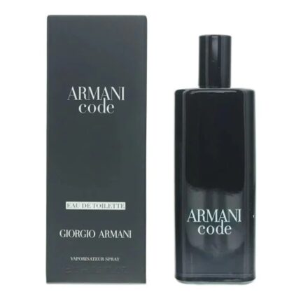 ג'ורג'יו ארמני קוד פור הום - Giorgio Armani Code Pour Homme - בושם לגבר - 15 מ"ל א.ד.ט (מקורי)