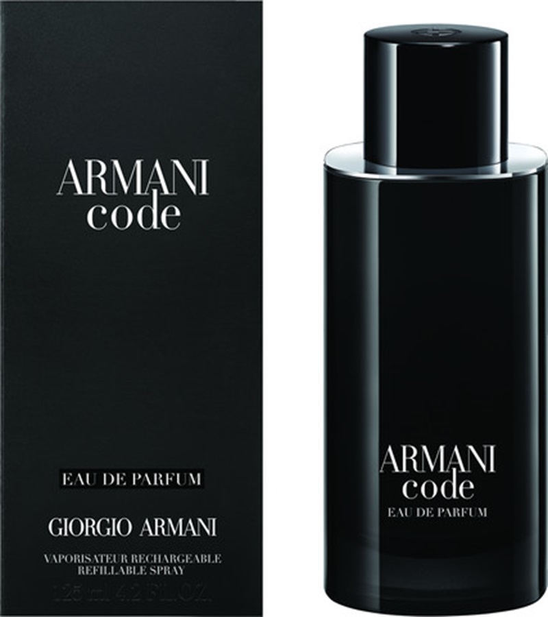 ג'ורג'יו ארמני קוד למילוי חוזר - Giorgio Armani Code Refillable - בושם לגבר - 125 מ"ל א.ד.פ