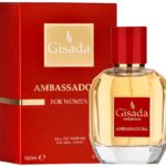 ג'יסאדה אמבסדורה רד - Gisada Ambassadora Red - בושם לאישה - 100 מ"ל א.ד.פ