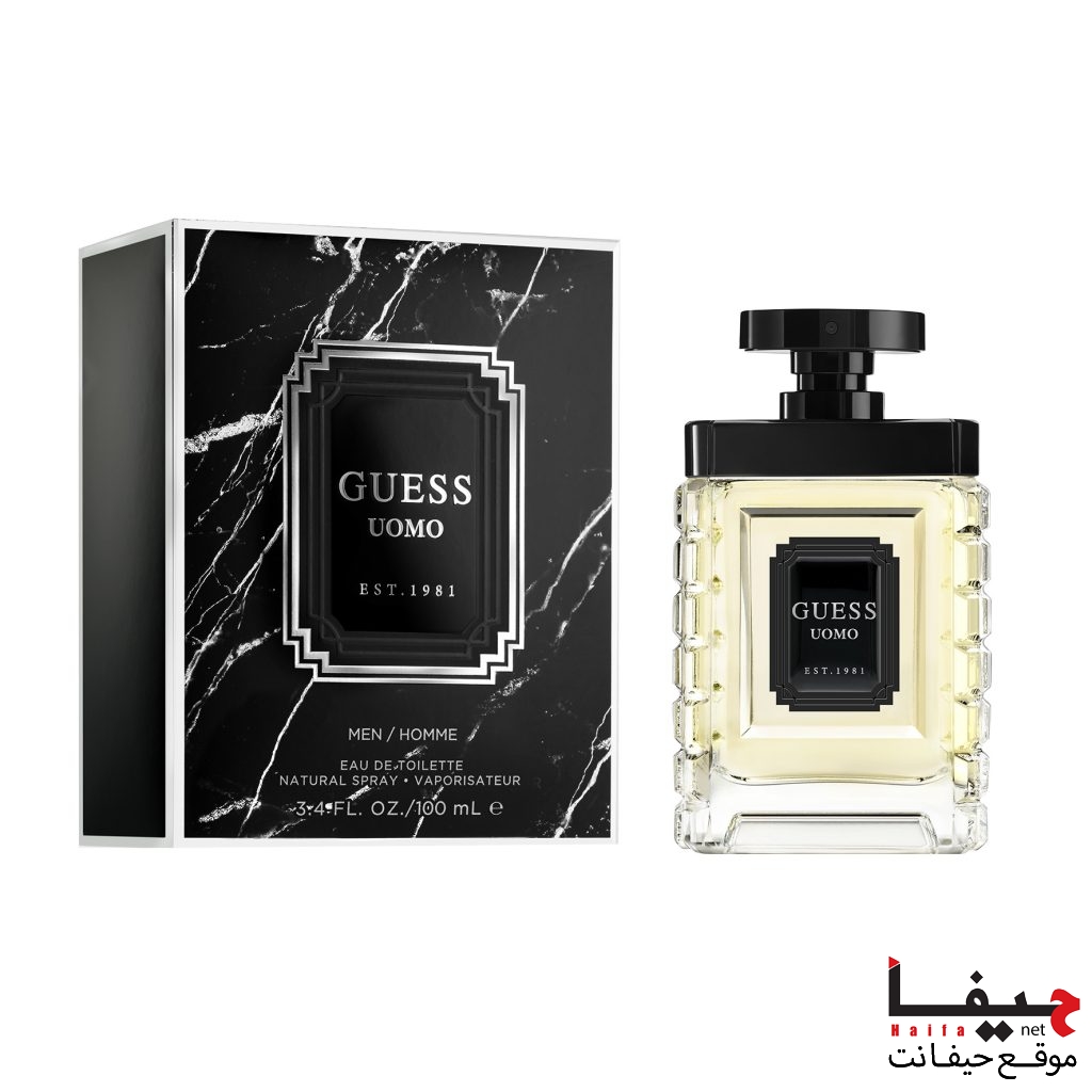 Guess-Uomo-Edt-100-Ml גס אומו - Guess Uomo - בושם לגבר - 100 מ"ל א.ד.ט