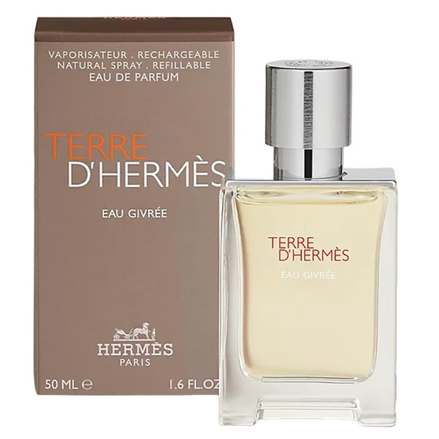 הרמס טר ד'הרמס או ג'יברה - Hermes Terre D'hermes Eau Givree - בושם לגבר - 50 מ"ל א.ד.פ