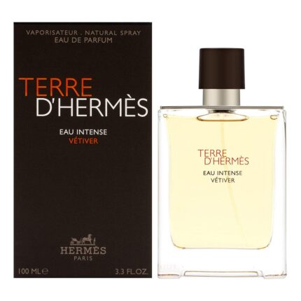 הרמס טר או אינטנס וטיבר - Hermes Terre Eau Intense Vetiver - בושם לגבר - 100 מ"ל א.ד.פ (מקורי)