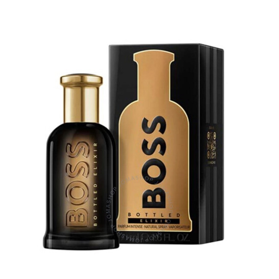 Hugo-Boss-Bottled-Elixir-Parfum-Intense-100ml הוגו בוס בוטלד אליקסיר פרפיום אינטנס - Hugo Boss Bottled Elixir Parfum Intense - בושם לגבר - 100 מ"ל פרפיום אינטנס (מקורי)