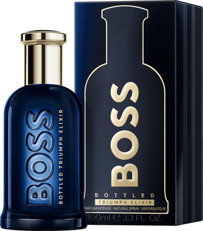 הוגו בוס בוטלד טריומף אליקסיר - Hugo Boss Bottled Triumph Elixir - בושם לגבר - 100 מ"ל פרפיום אינטנס
