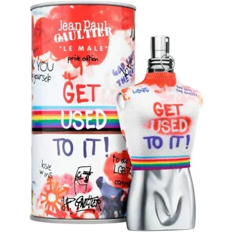 ז'אן פול גוטייה לה מאל פרייד אדישן "Get Used To It" - Jean Paul Gaultier Le Male Pride Edition - בושם לגבר - 125 מ"ל א.ד.ט