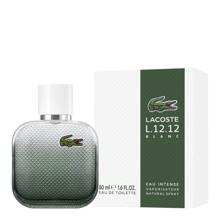 לקוסט ל.12.12 בלאן או אינטנס - Lacoste L.12.12 Blanc Eau Intense - בושם לגבר - 100 מ"ל E.D.T