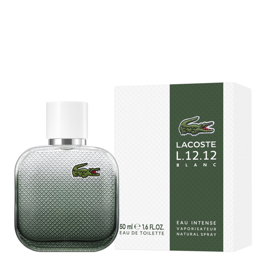 Lacoste-L.12.12-Blanc-Eau-Intense-M-Edt-100-Ml לקוסט ל.12.12 בלאן או אינטנס - Lacoste L.12.12 Blanc Eau Intense - בושם לגבר - 100 מ"ל E.D.T