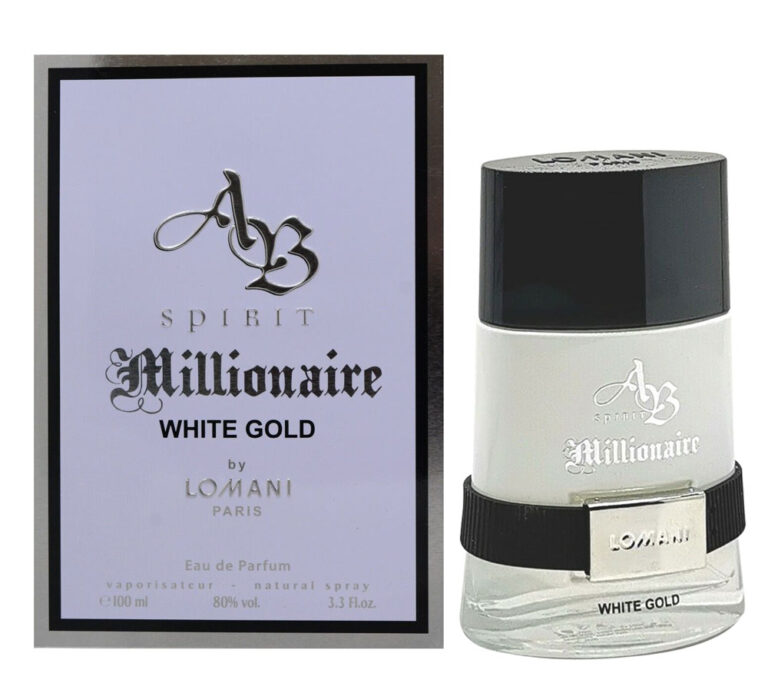 לומאני ספיריט מיליונר וייט גולד - Lomani Spirit Millionaire White Gold - בושם לגבר - 100 מ"ל E.D.P