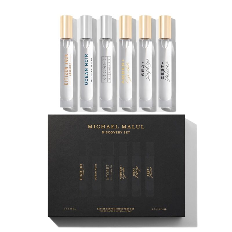 מייקל מלול דיסקברי סט לגבר - Michael Malul Discovery Set for Men - בושם לגבר - 10 מ"ל EDP (מקורי)