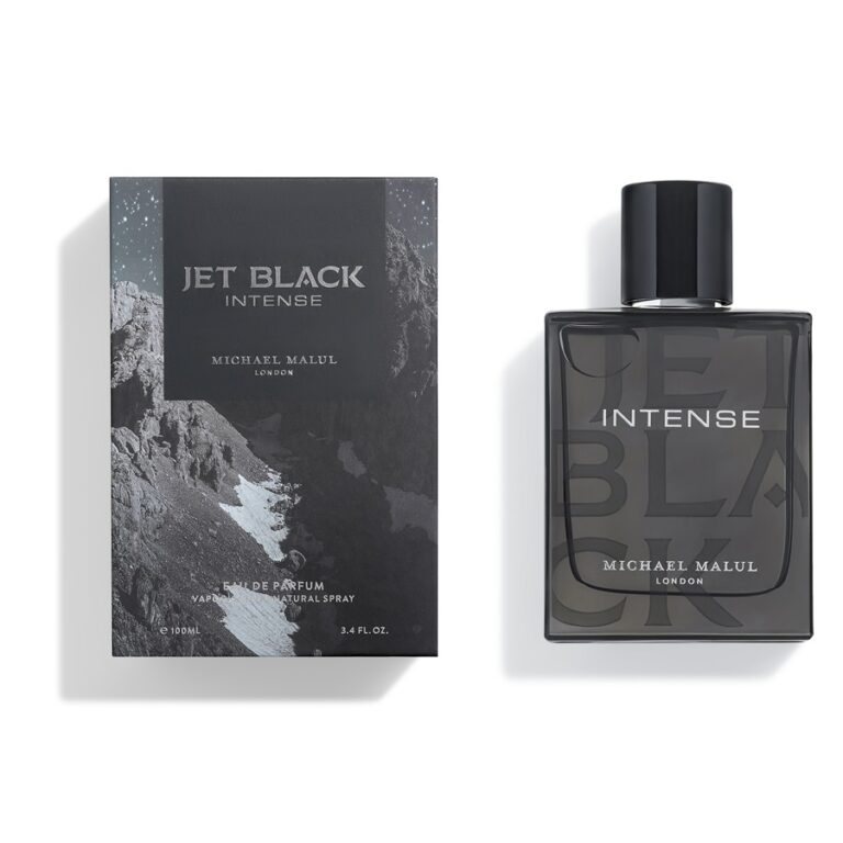 מייקל מלול ג'ט בלאק אינטנס - Michael Malul Jet Black Intense - בושם לגבר - 100 מ"ל EDP