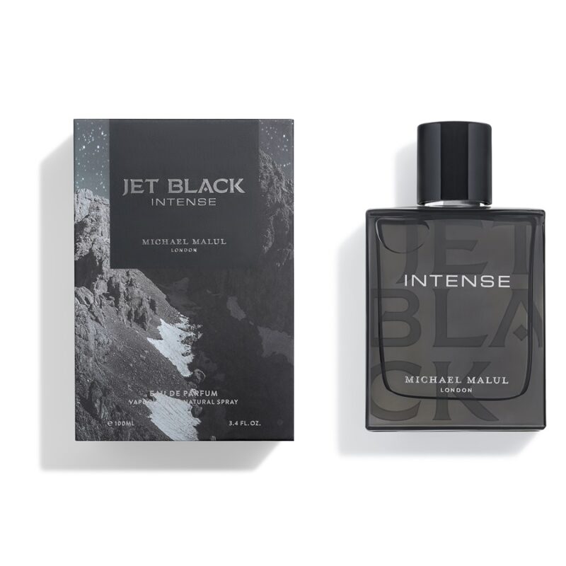 מייקל מלול ג'ט בלאק אינטנס - Michael Malul Jet Black Intense - בושם לגבר - 100 מ"ל EDP