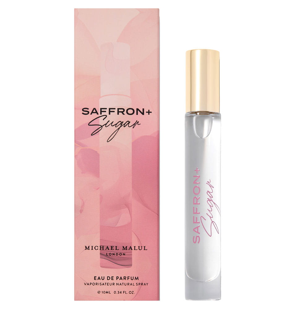 מיכאל מלול סוכר וזעפרן מיני - Michael Malul Saffron + Sugar Mini - בושם לאישה - 10 מ"ל א.ד.פ (מקורי)