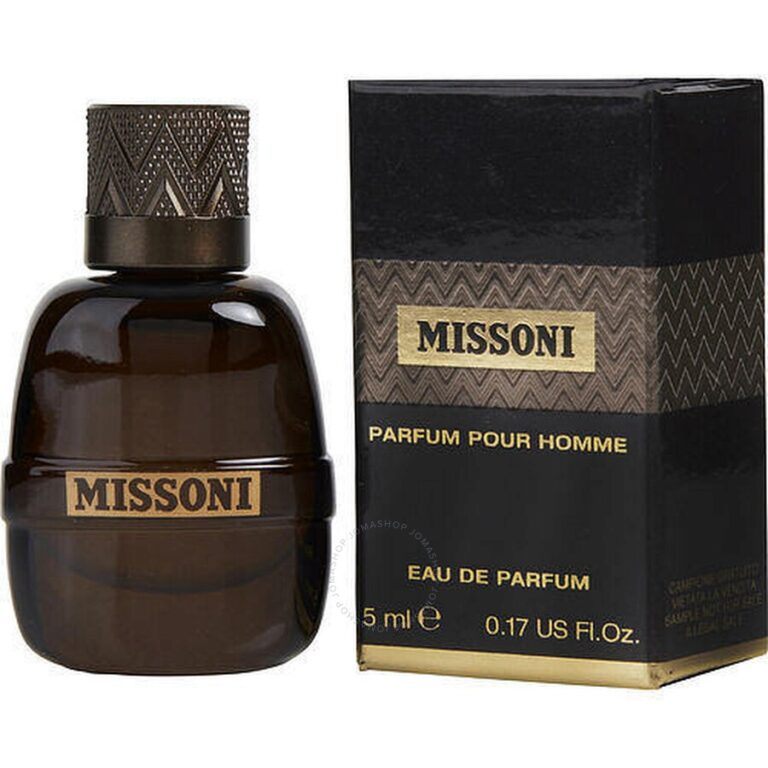 מיסוני פור הום - Missoni Pour Home - בושם לגבר - 5 מ"ל א.ד.פ. (מקורי)