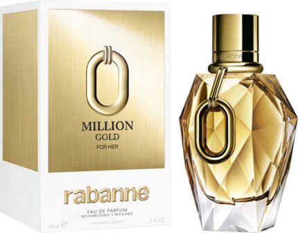 פאקו רבאן מיליון גולד לאישה - Paco Rabanne Million Gold For Her - בושם לאישה - 90 מ"ל א.ד.פ (מקורי)