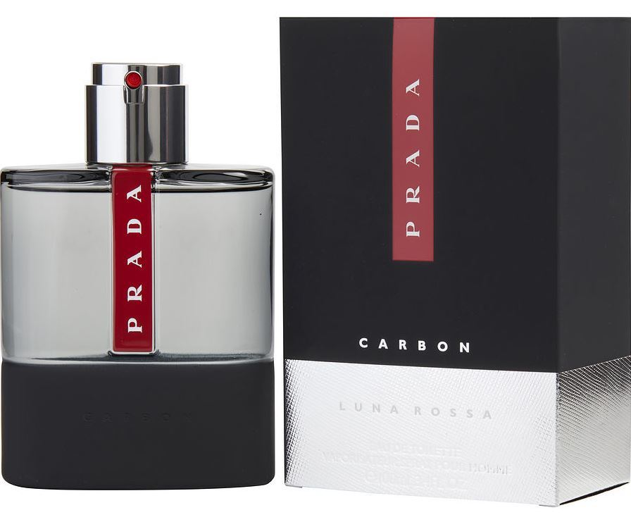 Prada-Luna-Rossa-Carbon-Edt-100ml פראדה לונה רוסה קרבון - Prada Luna Rossa Carbon - בושם לגבר - 100 מ"ל או דה טואלט