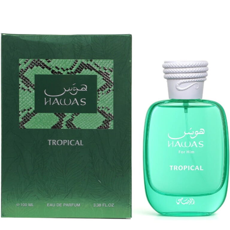 רסאסי הוואס טרופיקל - Rasasi Hawas Tropical - בושם לגבר - 100 מ"ל א.ד.פ (מקורי)