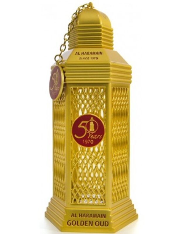 אל חרמיין גולדן אוד - Al Haramain Golden Oud - בושם יוניסקס - 100 מ"ל EDP (טסטר)