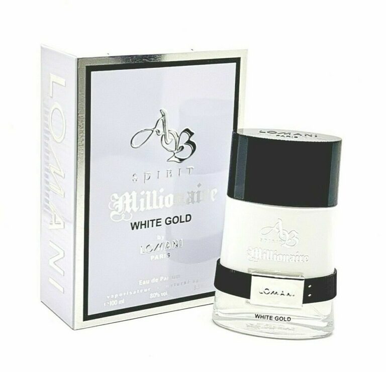 לומאני ספיריט מיליונר ווייט גולד - Lomani Spirit Millionaire White Gold - בושם לגבר - 100 מ"ל EDP (טסטר)