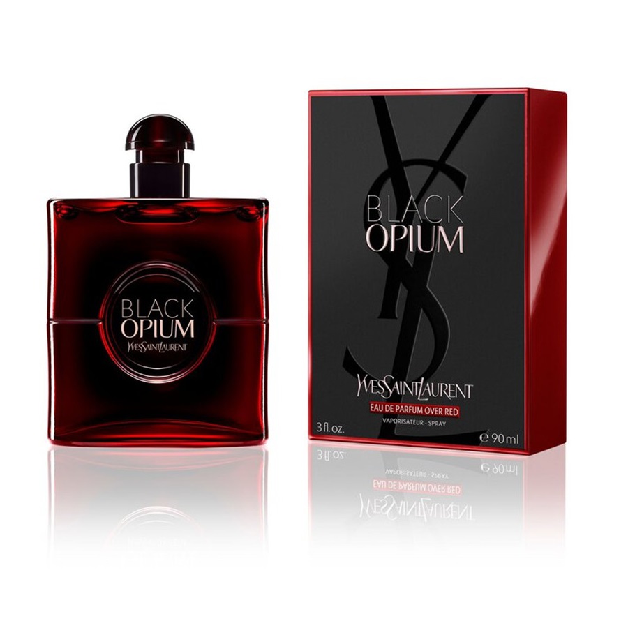 איב סן לורן בלאק אופיום אובר רד - Yves Saint Laurent Black Opium Over Red - בושם לאישה - 90 מ"ל (מקורי)