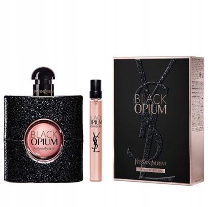 איב סן לורן בלאק אופיום - Yves Saint Laurent Black Opium - בושם לאישה - סט 90 מ"ל + 10 מ"ל או דה פרפיום (מקורי)