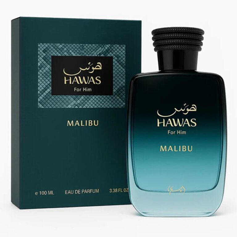 רסאסי הוואס מליבו - Rasasi Hawas Malibu - בושם לגבר - 100 מ"ל EDP (מקורי)