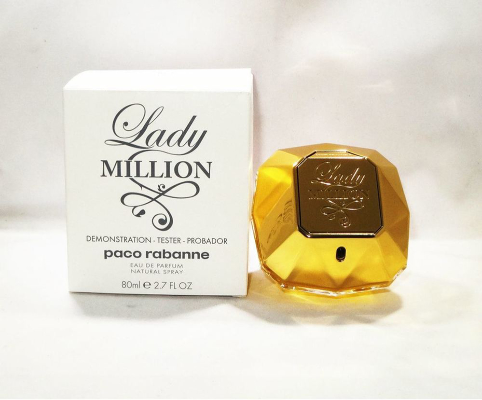 פאקו רבאן ליידי מיליון טסטר - Paco Rabanne Lady Million - לאישה - 80 מ"ל EDP | tester parfum