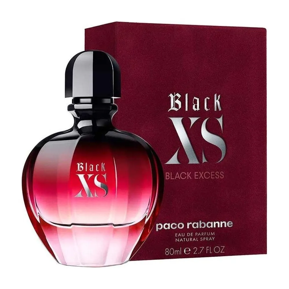 בושם לאשה בלאק אקסס א.ד.פ 80 מל Paco Rabanne Black XS 80ML EDP בושם לאשה בלאק אקסס א.ד.פ 80 מל Paco Rabanne Black XS 80ML EDP