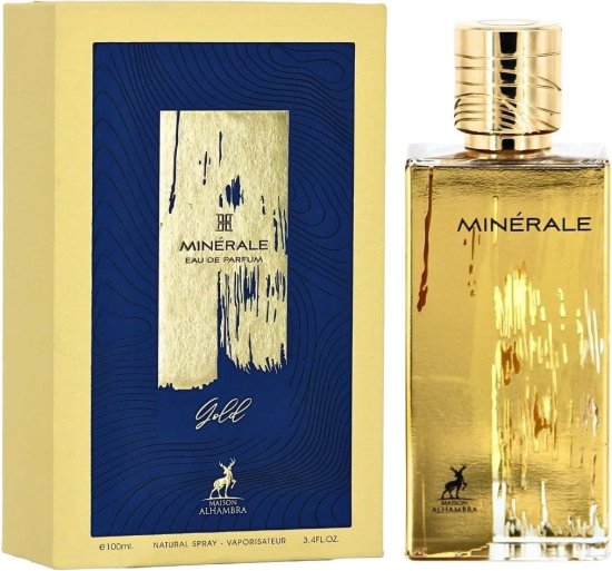 בושם יוניסקס 100 מ''ל Maison Alhambra Minerale Gold או דה פרפיום‏ E.D.P