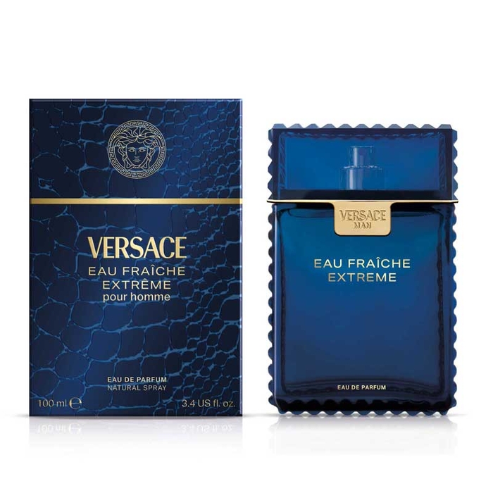 ורסצ'ה Versace Man Eau Fraiche Extreme - VERSACE Eau Fraiche Extreme - בושם יוניסקס - 100 מ"ל EDP (מקורי)
